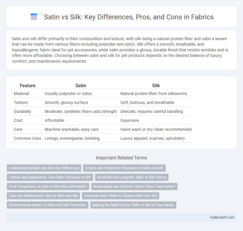 Satin vs Silk: Key Differences, Pros, and Cons in Fabrics