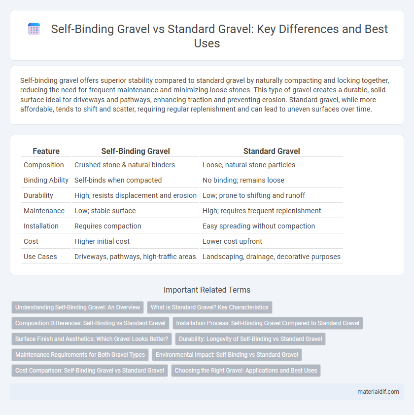 Self-Binding Gravel vs Standard Gravel: Key Differences and Best Uses