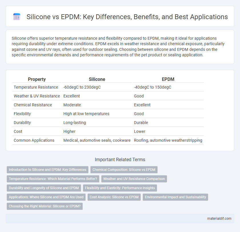 Silicone vs EPDM: Key Differences, Benefits, and Best Applications