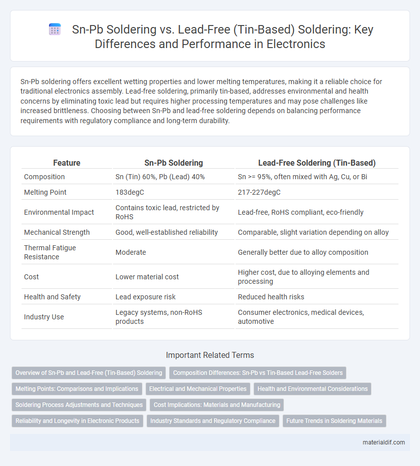 Sn-Pb Soldering vs. Lead-Free (Tin-Based) Soldering: Key Differences and Performance in Electronics