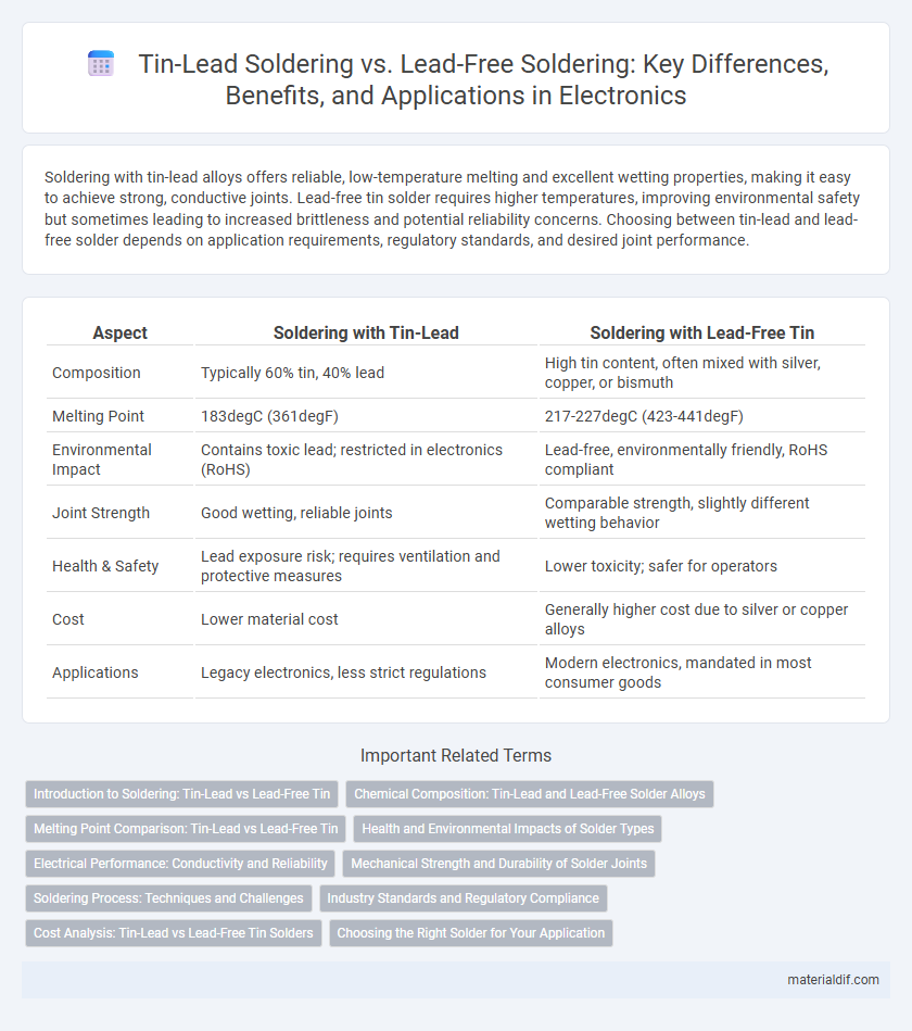 Tin-Lead Soldering vs. Lead-Free Soldering: Key Differences, Benefits, and Applications in Electronics