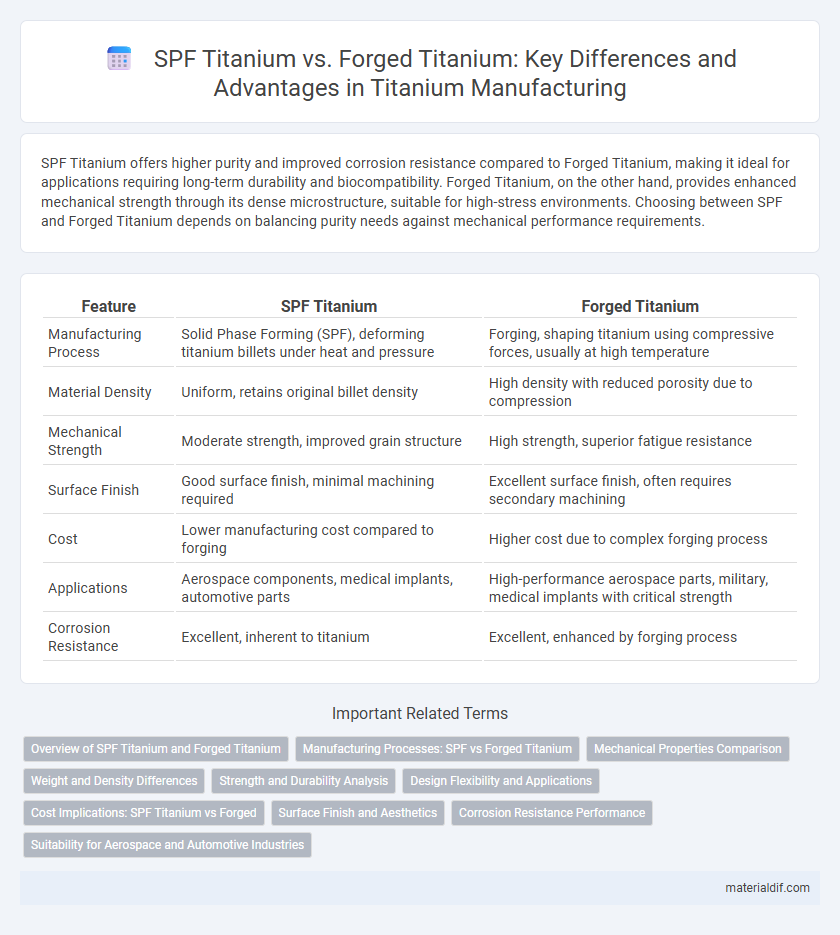 SPF Titanium vs. Forged Titanium: Key Differences and Advantages in Titanium Manufacturing