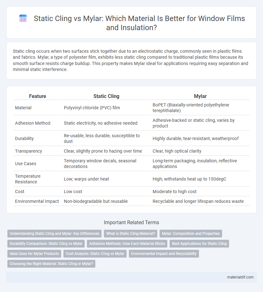 Static Cling vs Mylar: Which Material Is Better for Window Films and Insulation?