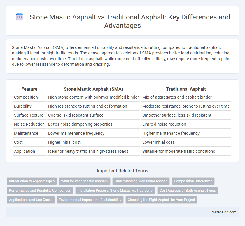 Stone Mastic Asphalt vs Traditional Asphalt: Key Differences and Advantages