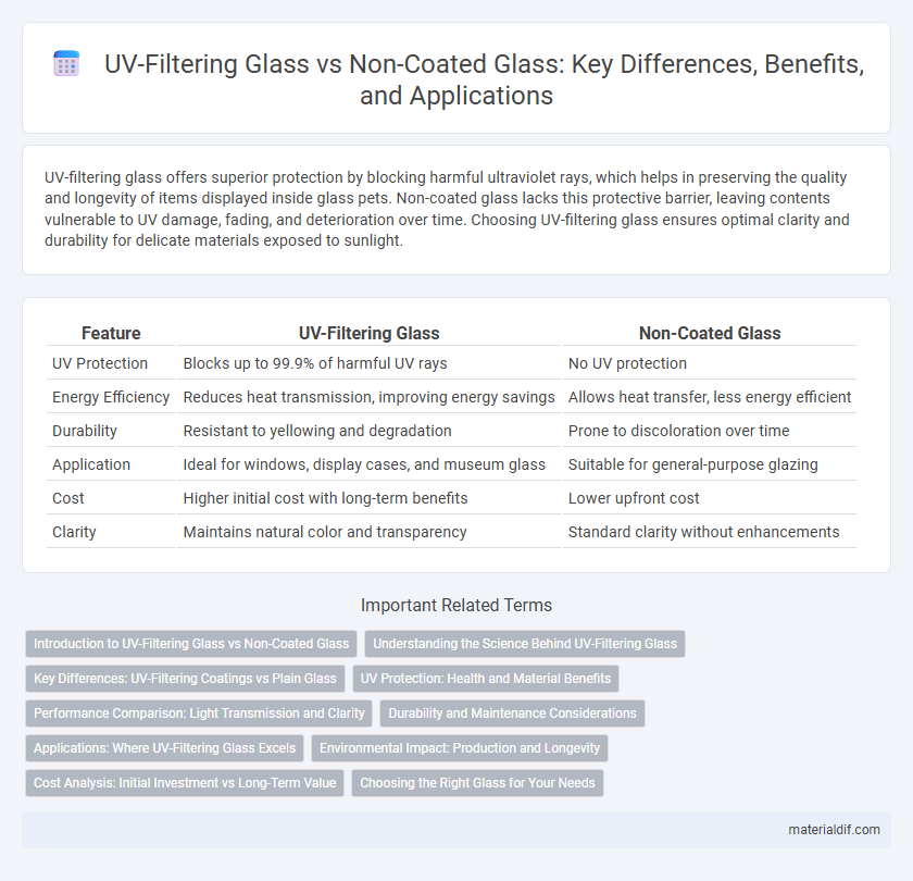 UV-Filtering Glass vs Non-Coated Glass: Key Differences, Benefits, and Applications