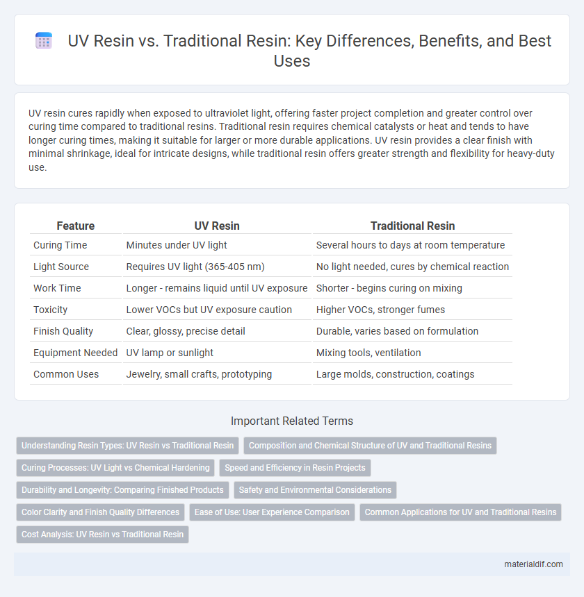 UV Resin vs. Traditional Resin: Key Differences, Benefits, and Best Uses