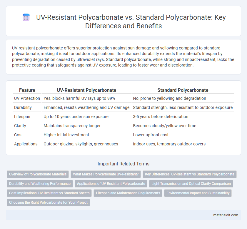 UV-Resistant Polycarbonate vs. Standard Polycarbonate: Key Differences and Benefits