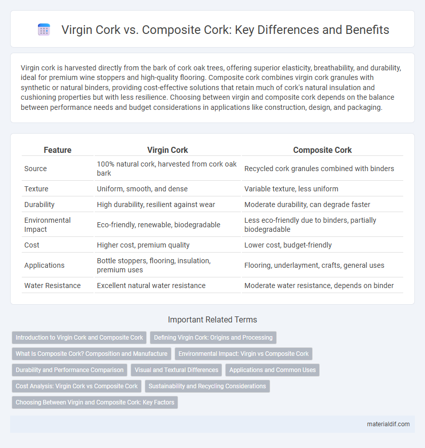Virgin Cork vs. Composite Cork: Key Differences and Benefits