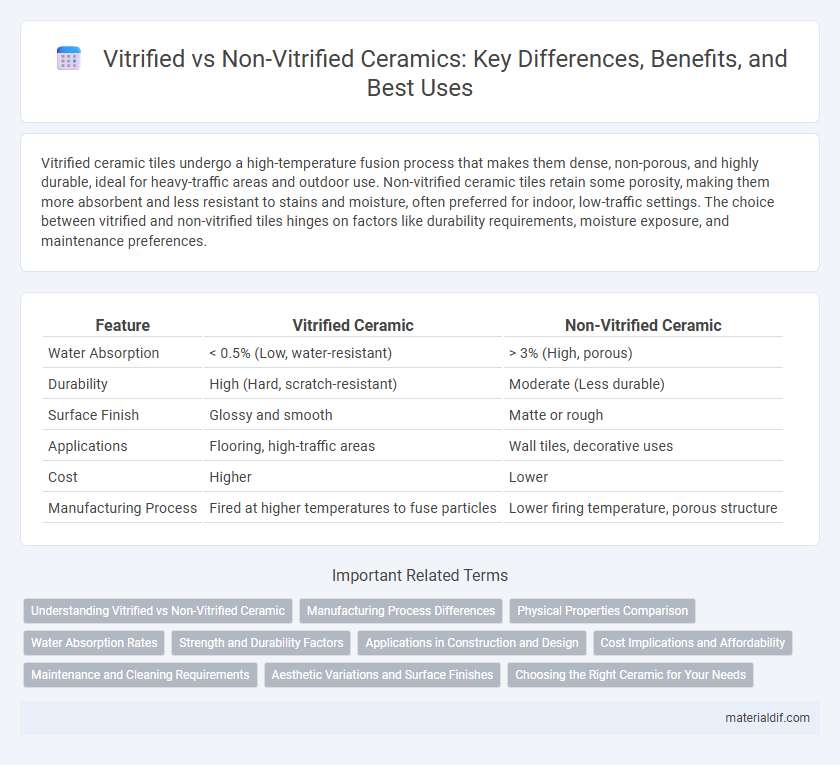 Vitrified vs Non-Vitrified Ceramics: Key Differences, Benefits, and Best Uses