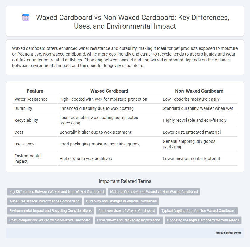 Waxed Cardboard vs Non-Waxed Cardboard: Key Differences, Uses, and Environmental Impact