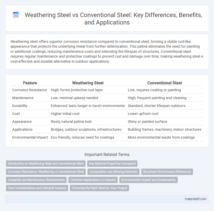 Weathering Steel vs Conventional Steel: Key Differences, Benefits, and Applications