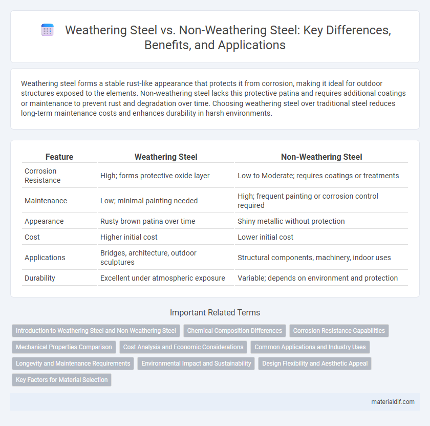 Weathering Steel vs. Non-Weathering Steel: Key Differences, Benefits, and Applications