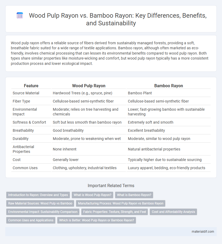 Wood Pulp Rayon vs. Bamboo Rayon: Key Differences, Benefits, and Sustainability