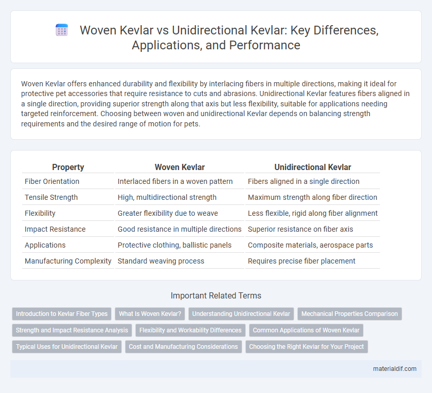 Woven Kevlar vs Unidirectional Kevlar: Key Differences, Applications, and Performance