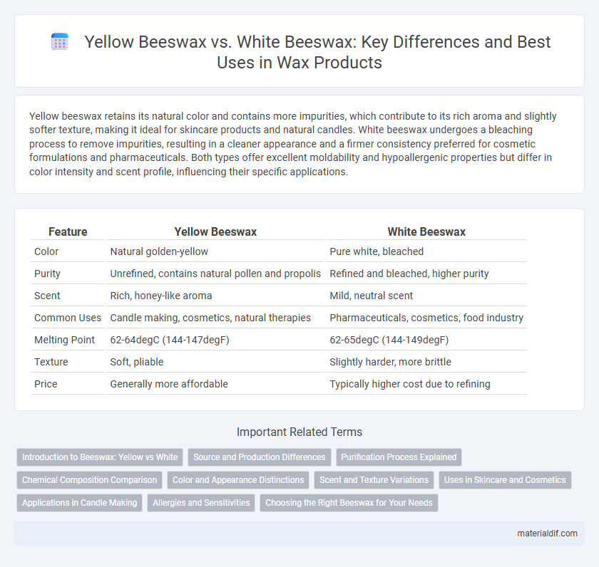 Yellow Beeswax vs. White Beeswax: Key Differences and Best Uses in Wax Products