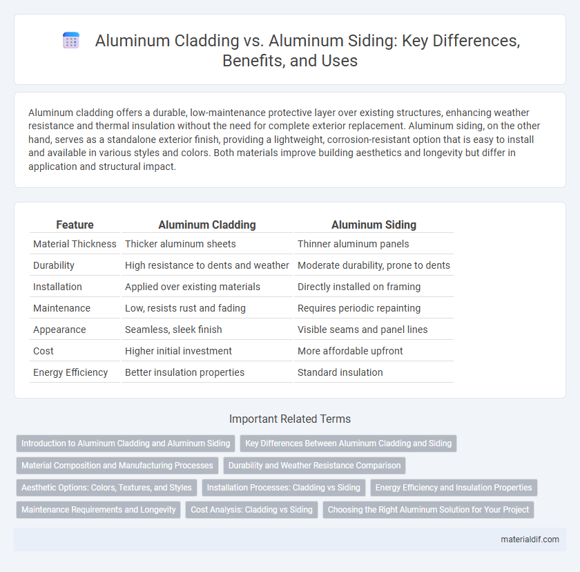 Aluminum Cladding vs. Aluminum Siding: Key Differences, Benefits, and Uses