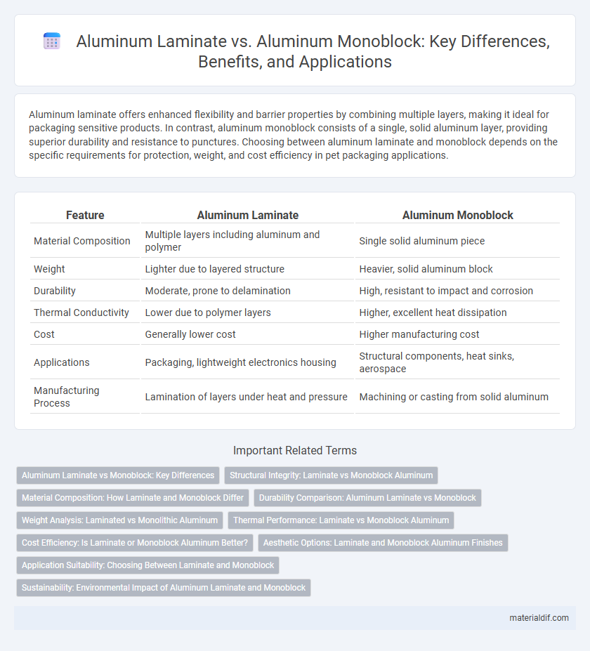 Aluminum Laminate vs. Aluminum Monoblock: Key Differences, Benefits, and Applications