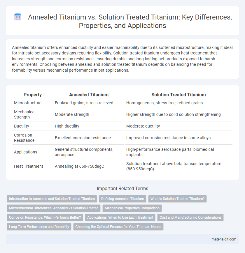 Annealed Titanium vs. Solution Treated Titanium: Key Differences, Properties, and Applications