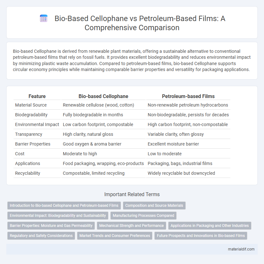 Bio-Based Cellophane vs Petroleum-Based Films: A Comprehensive Comparison