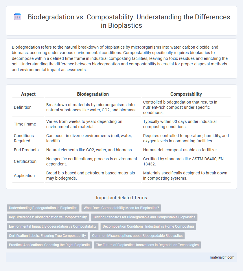 Biodegradation vs. Compostability: Understanding the Differences in Bioplastics