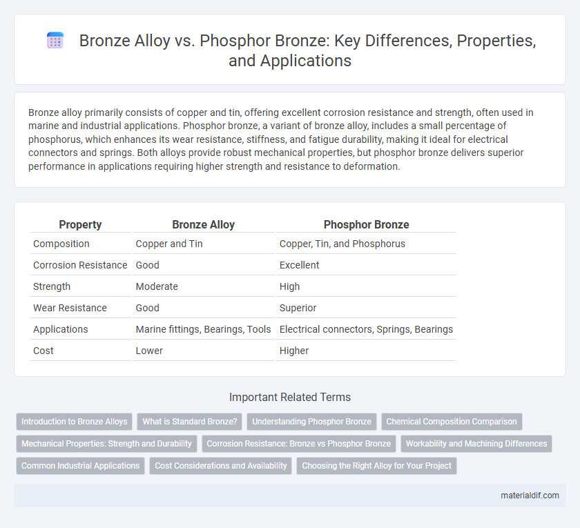 Bronze Alloy vs. Phosphor Bronze: Key Differences, Properties, and Applications