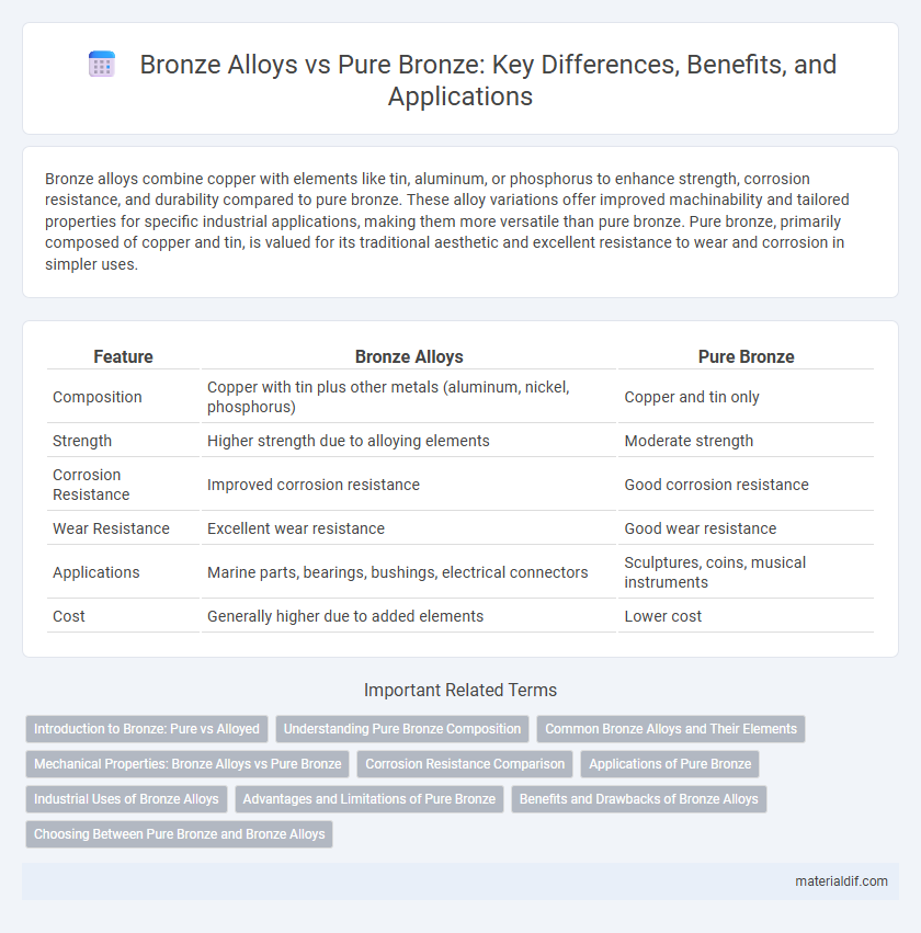 Bronze Alloys vs Pure Bronze: Key Differences, Benefits, and Applications