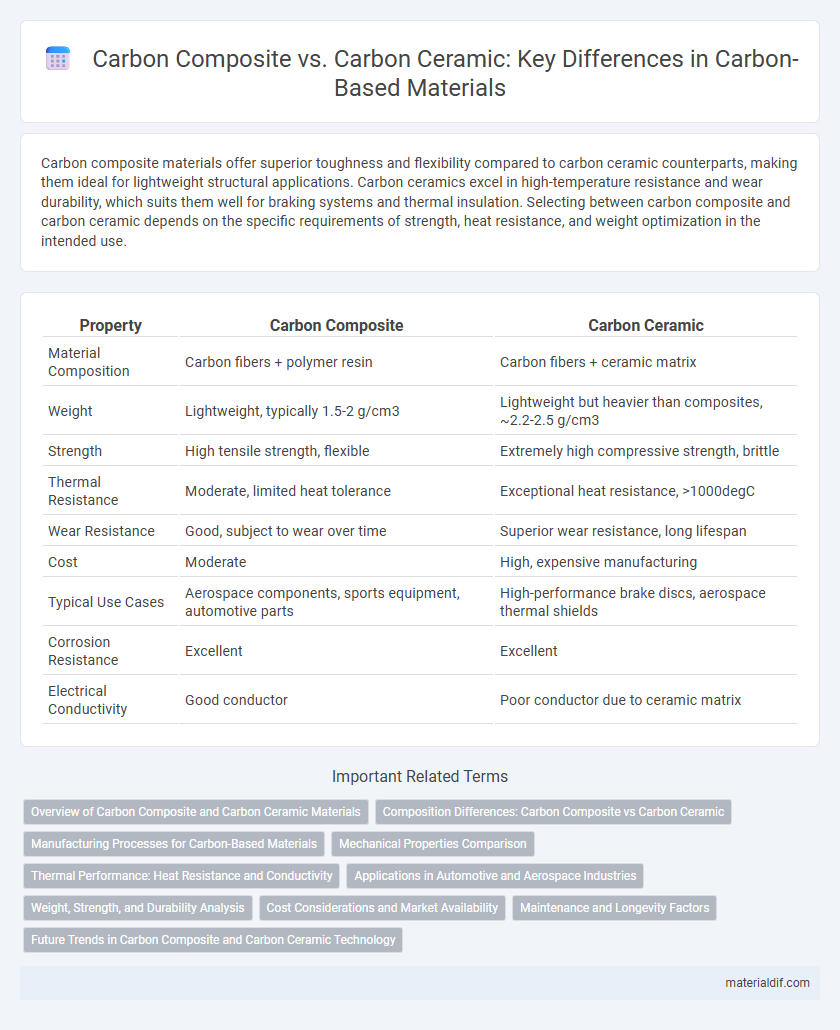 Carbon Composite vs. Carbon Ceramic: Key Differences in Carbon-Based Materials