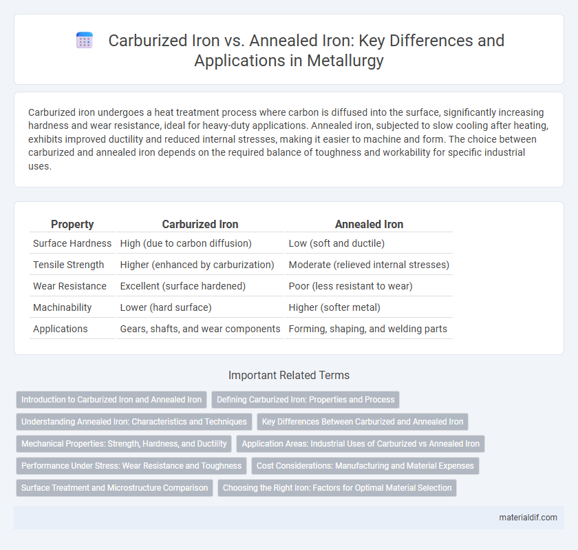 Carburized Iron vs. Annealed Iron: Key Differences and Applications in Metallurgy