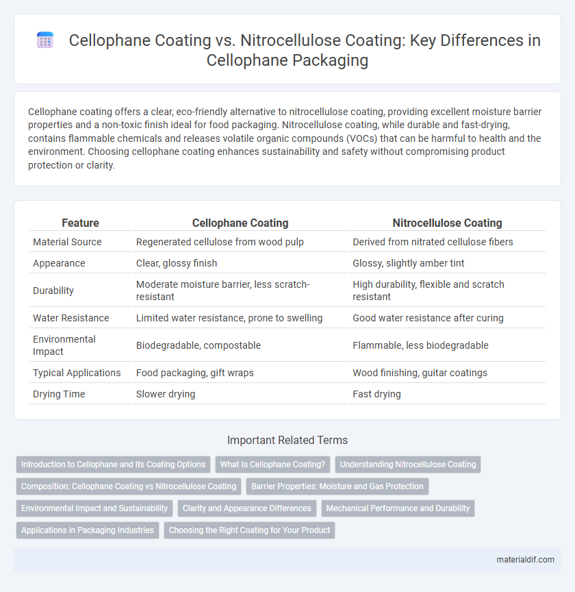 Cellophane Coating vs. Nitrocellulose Coating: Key Differences in Cellophane Packaging