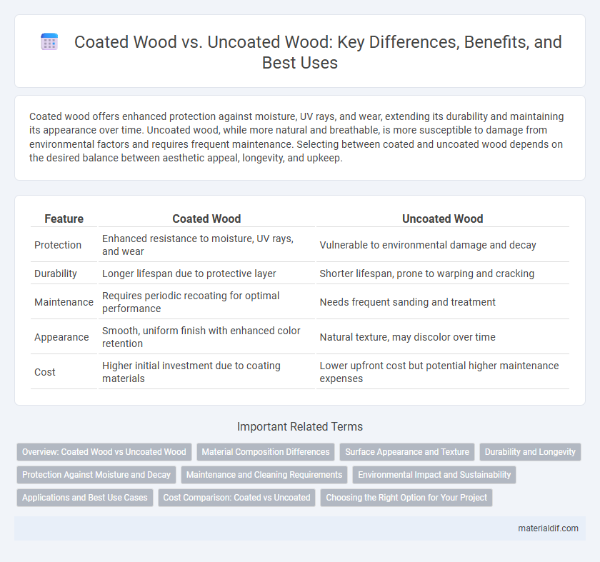 Coated Wood vs. Uncoated Wood: Key Differences, Benefits, and Best Uses