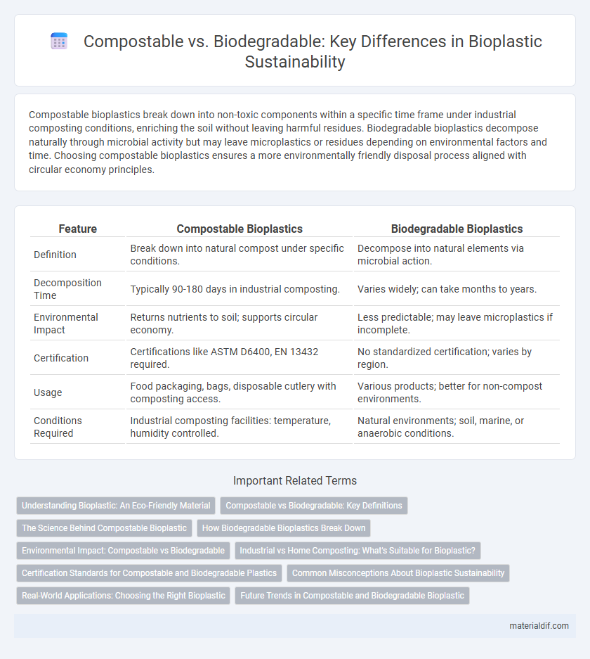 Compostable vs. Biodegradable: Key Differences in Bioplastic Sustainability