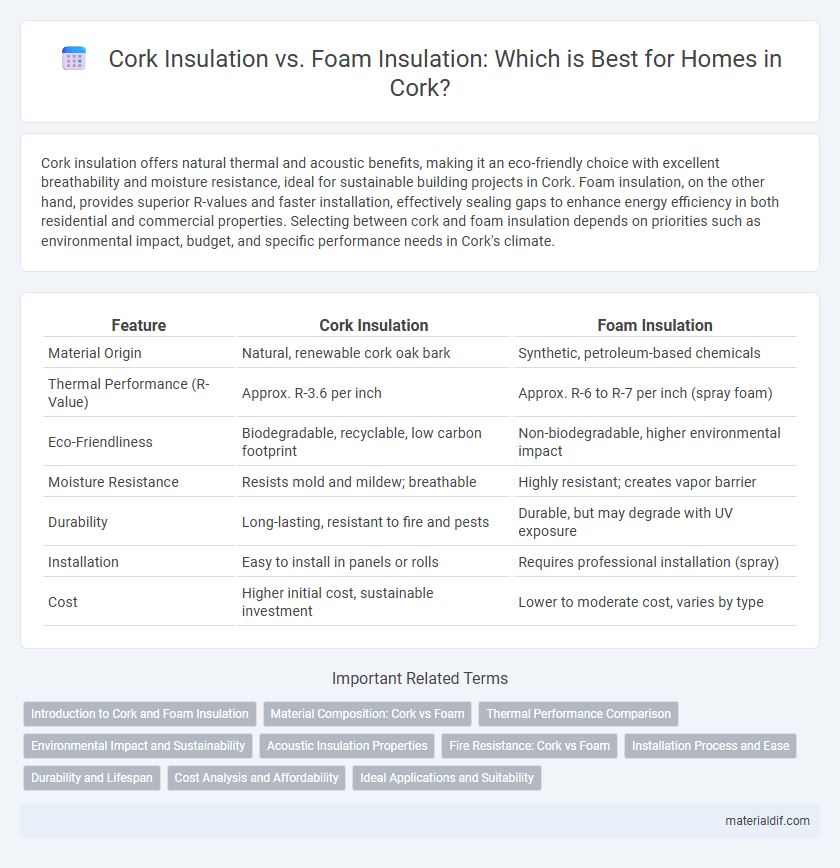 Cork Insulation vs. Foam Insulation: Which is Best for Homes in Cork?