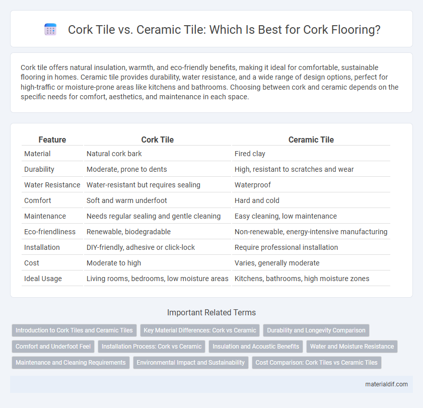 Cork Tile vs. Ceramic Tile: Which Is Best for Cork Flooring?