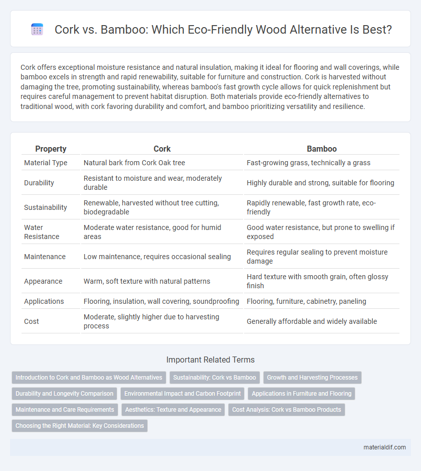 Cork vs. Bamboo: Which Eco-Friendly Wood Alternative Is Best?
