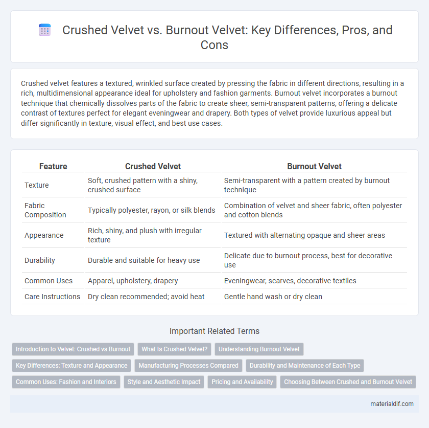 Crushed Velvet vs. Burnout Velvet: Key Differences, Pros, and Cons