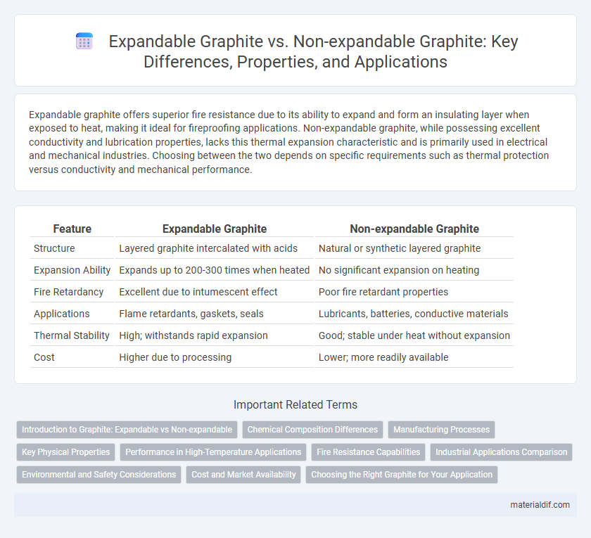 Expandable Graphite vs. Non-expandable Graphite: Key Differences, Properties, and Applications