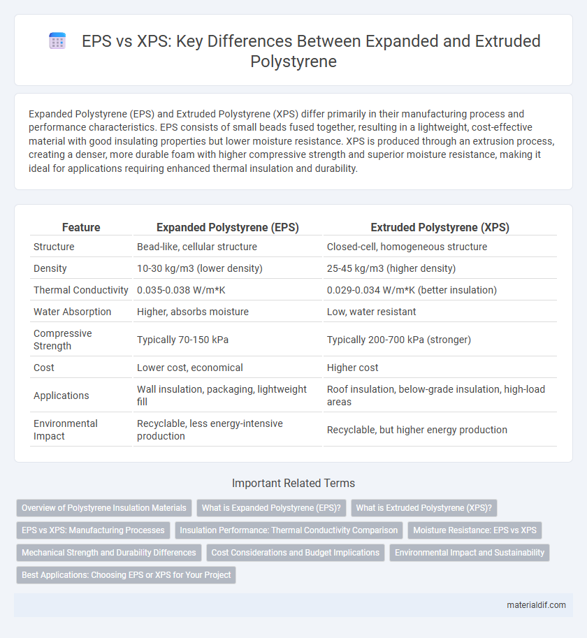EPS vs XPS: Key Differences Between Expanded and Extruded Polystyrene