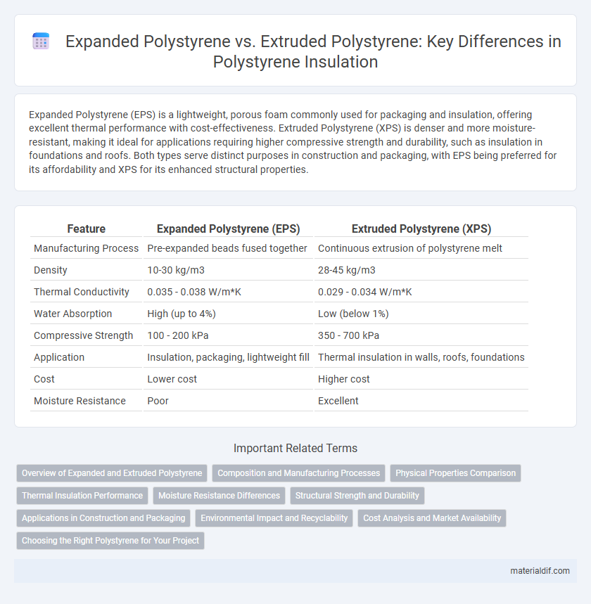 Expanded Polystyrene vs. Extruded Polystyrene: Key Differences in Polystyrene Insulation