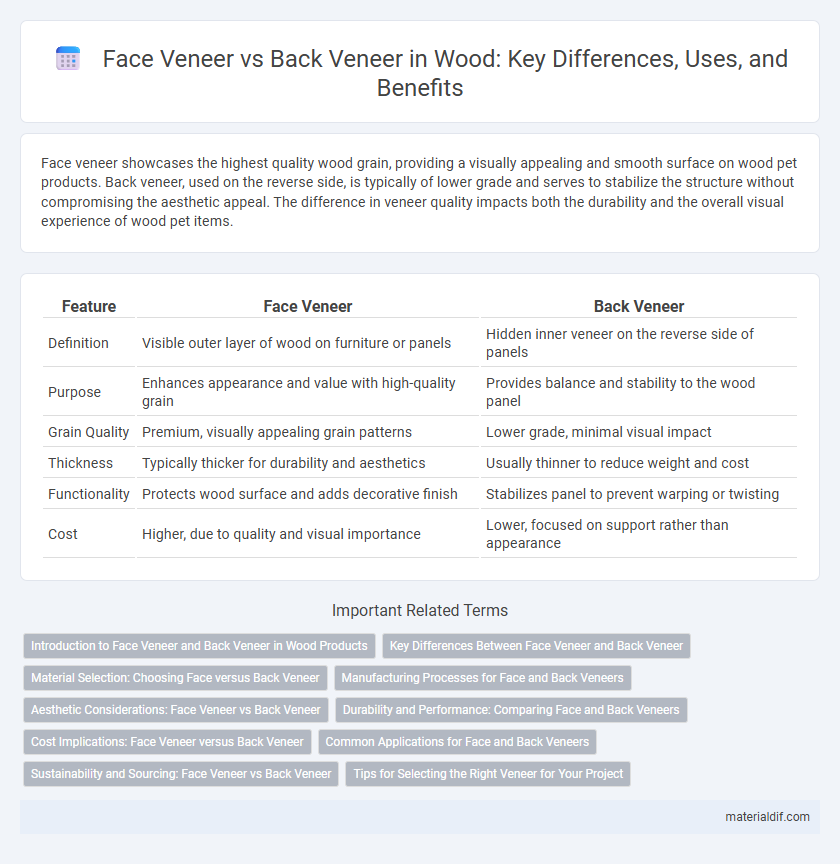 Face Veneer vs Back Veneer in Wood: Key Differences, Uses, and Benefits
