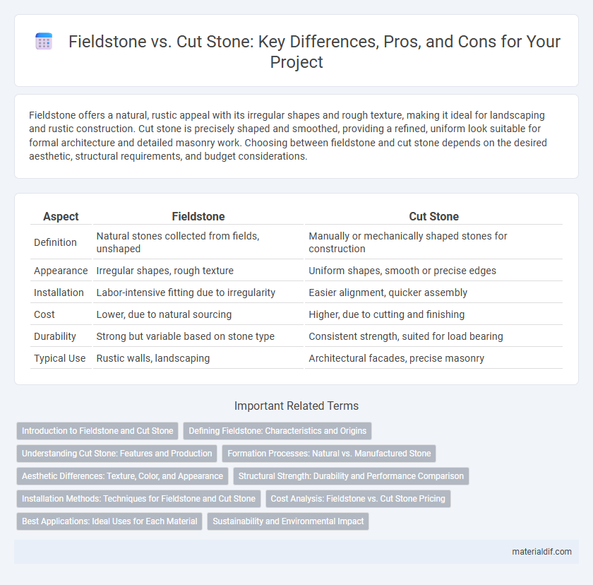 Fieldstone vs. Cut Stone: Key Differences, Pros, and Cons for Your Project