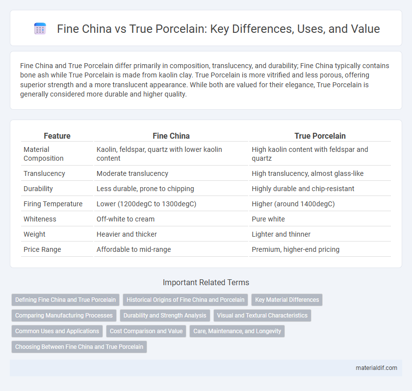 Fine China vs True Porcelain: Key Differences, Uses, and Value