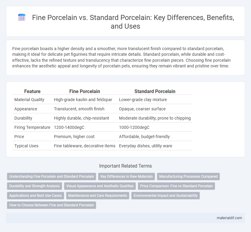 Fine Porcelain vs. Standard Porcelain: Key Differences, Benefits, and Uses