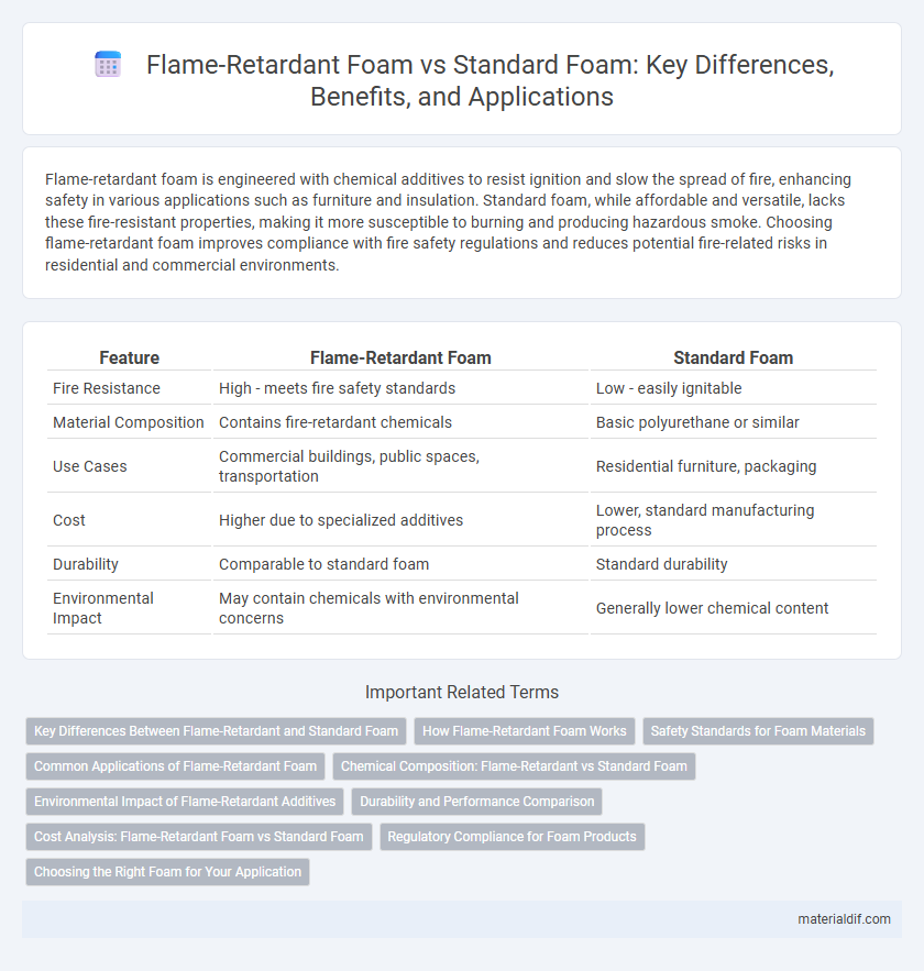 Flame-Retardant Foam vs Standard Foam: Key Differences, Benefits, and Applications