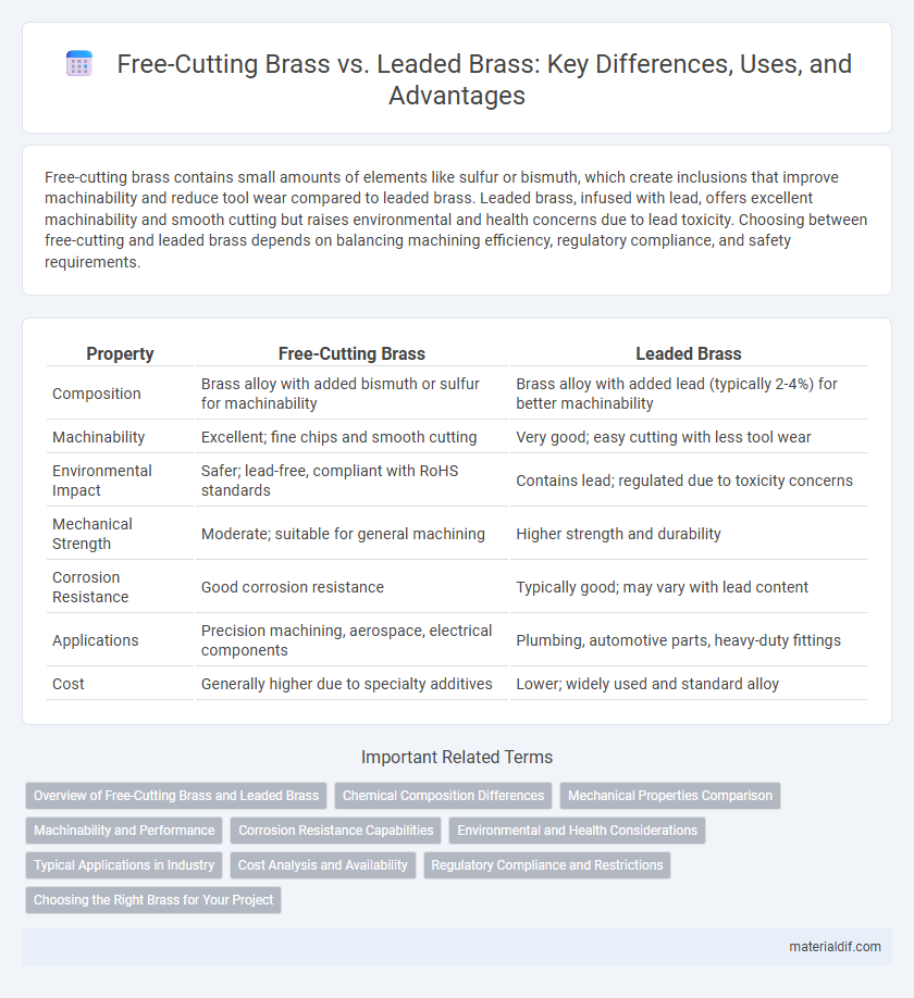 Free-Cutting Brass vs. Leaded Brass: Key Differences, Uses, and Advantages