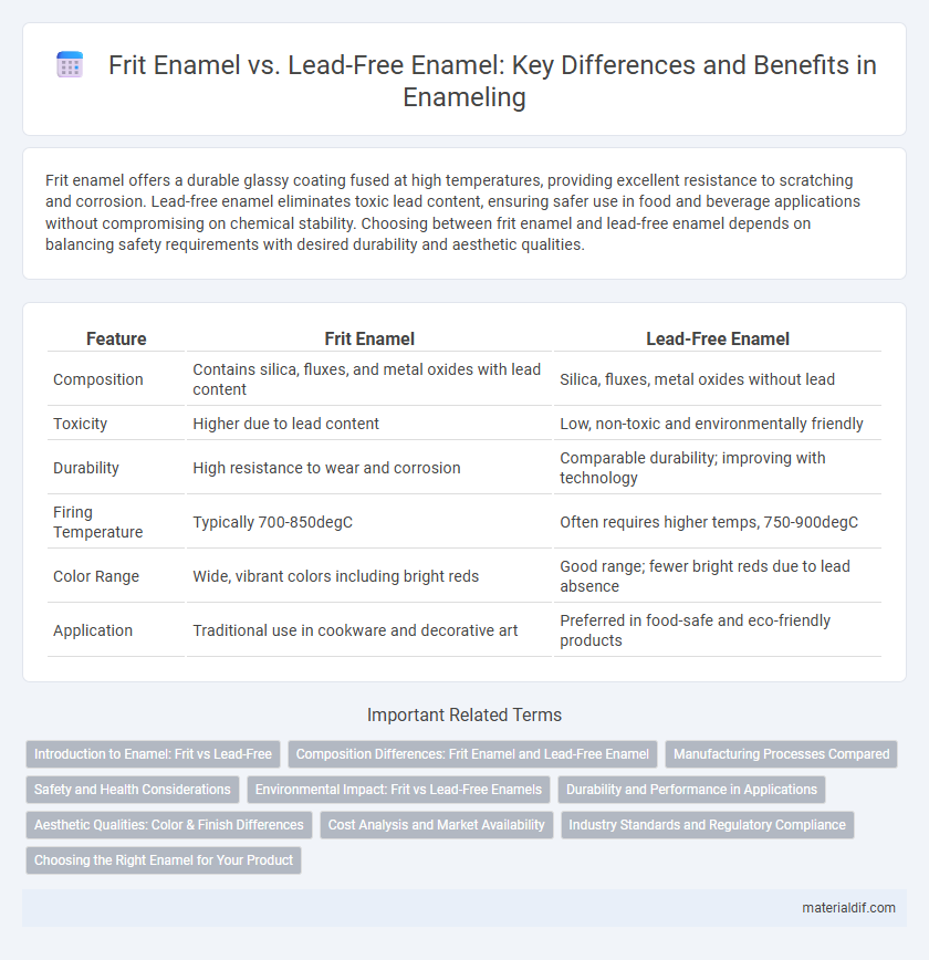 Frit Enamel vs. Lead-Free Enamel: Key Differences and Benefits in Enameling