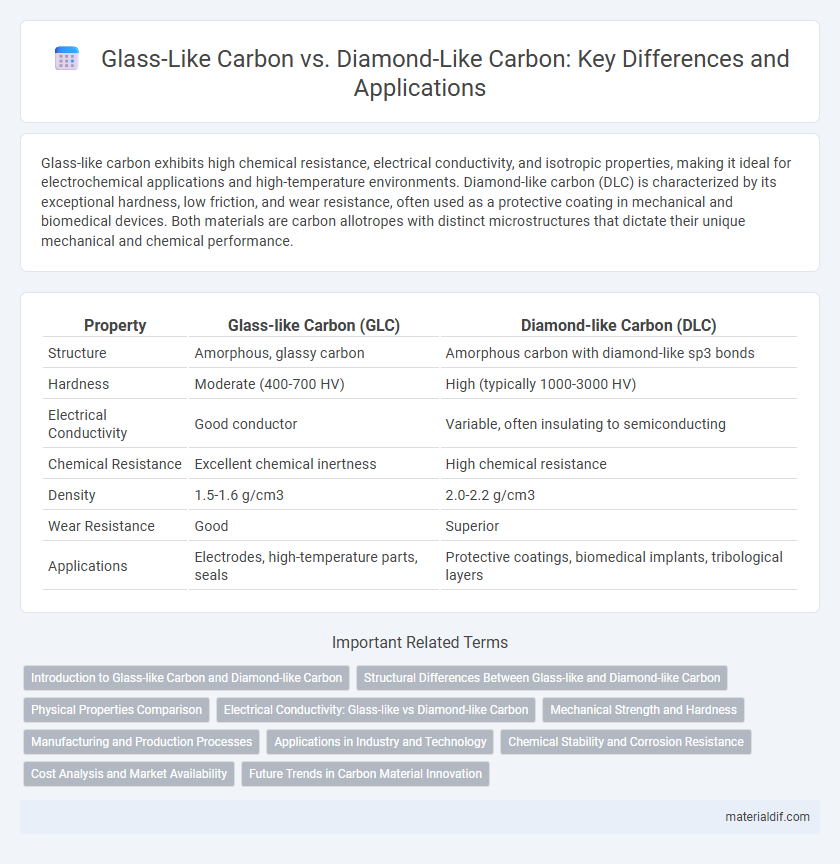 Glass-Like Carbon vs. Diamond-Like Carbon: Key Differences and Applications
