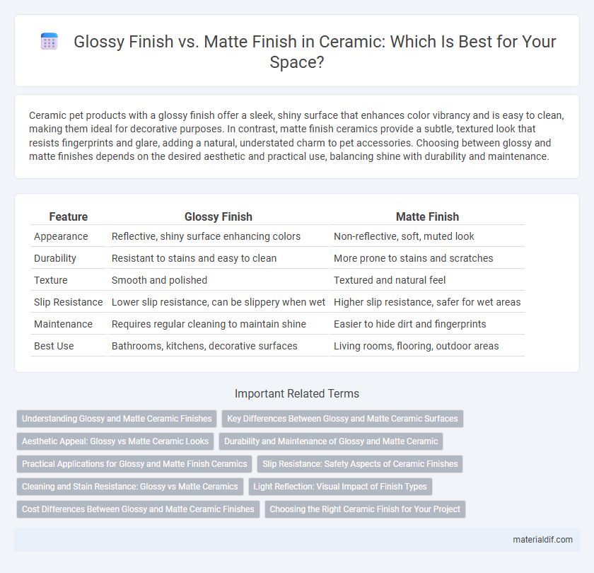 Glossy Finish vs. Matte Finish in Ceramic: Which Is Best for Your Space?