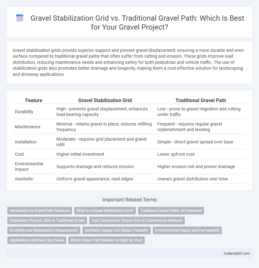 Gravel Stabilization Grid vs. Traditional Gravel Path: Which Is Best for Your Gravel Project?