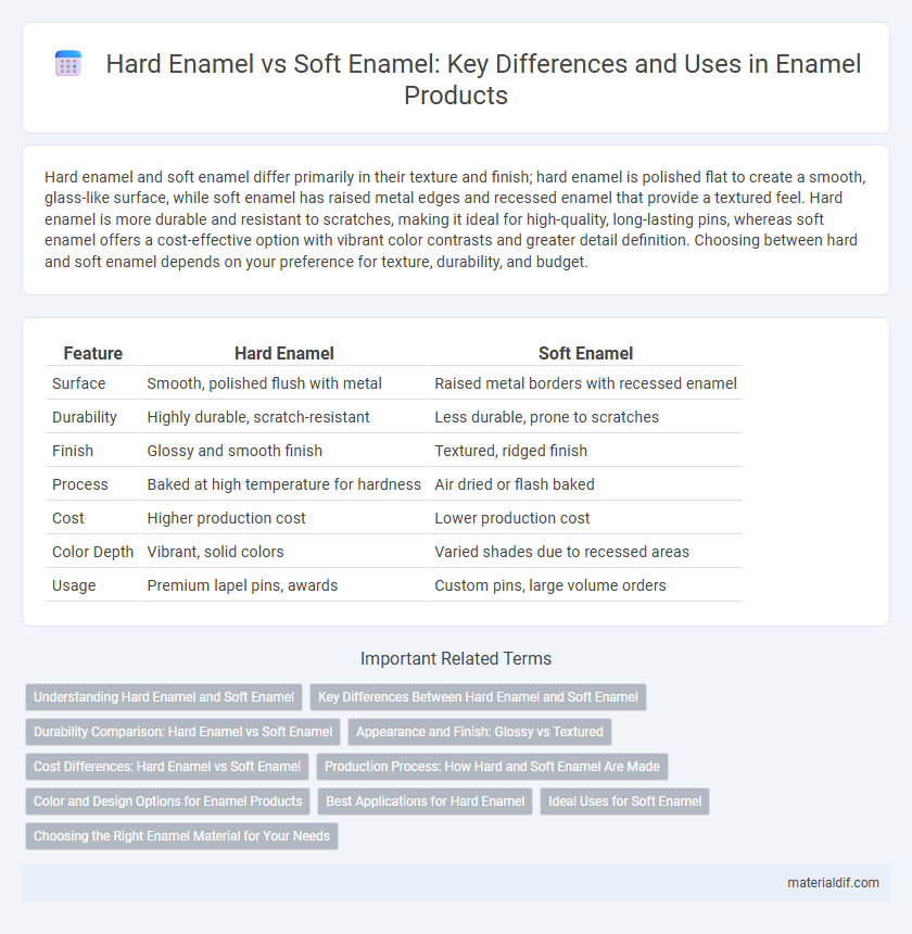 Hard Enamel vs Soft Enamel: Key Differences and Uses in Enamel Products