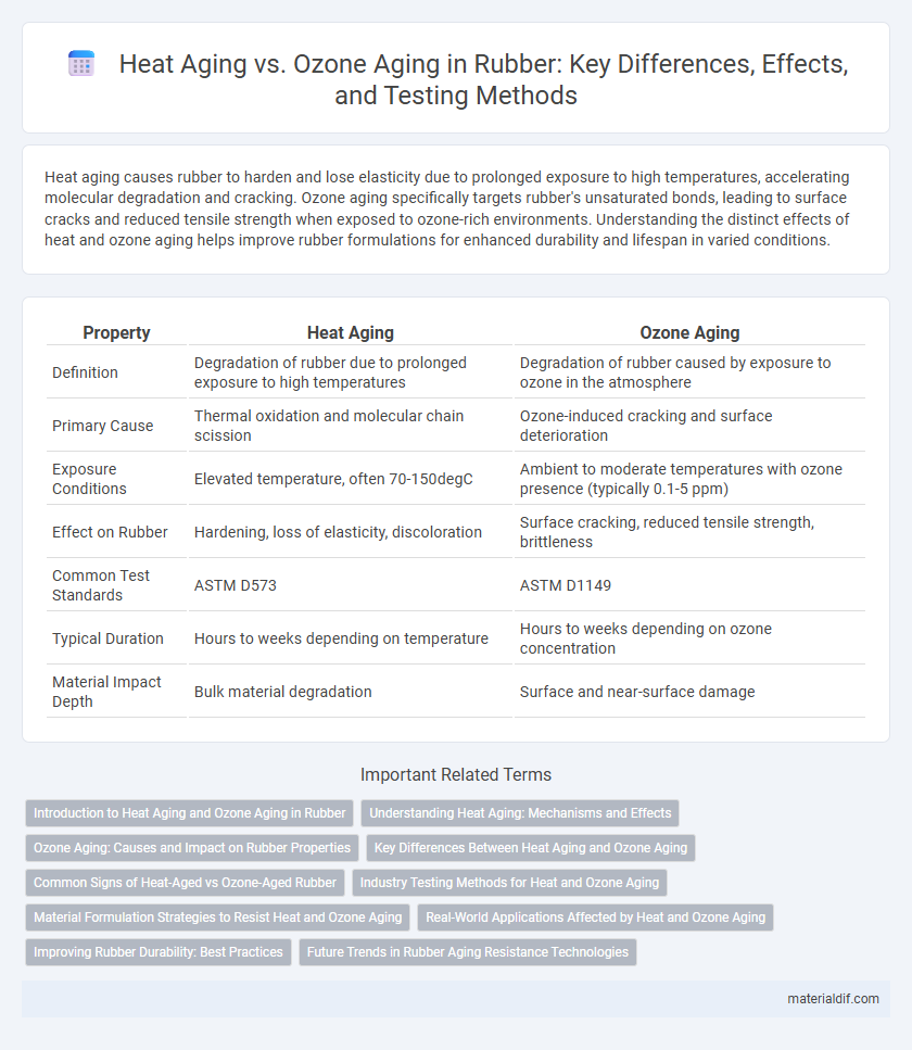 Heat Aging vs. Ozone Aging in Rubber: Key Differences, Effects, and Testing Methods